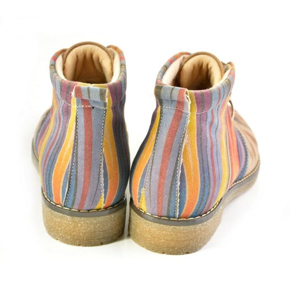 Colorful Fish Ankle Boots - Goby Shoes - Picture 7 of 7